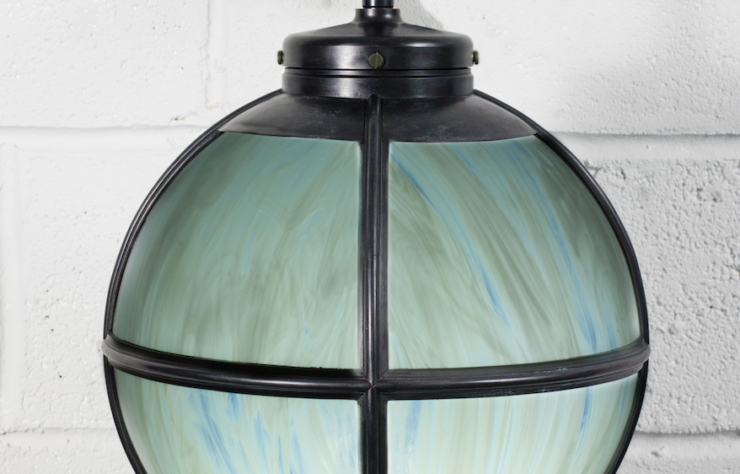 Globe lantern on